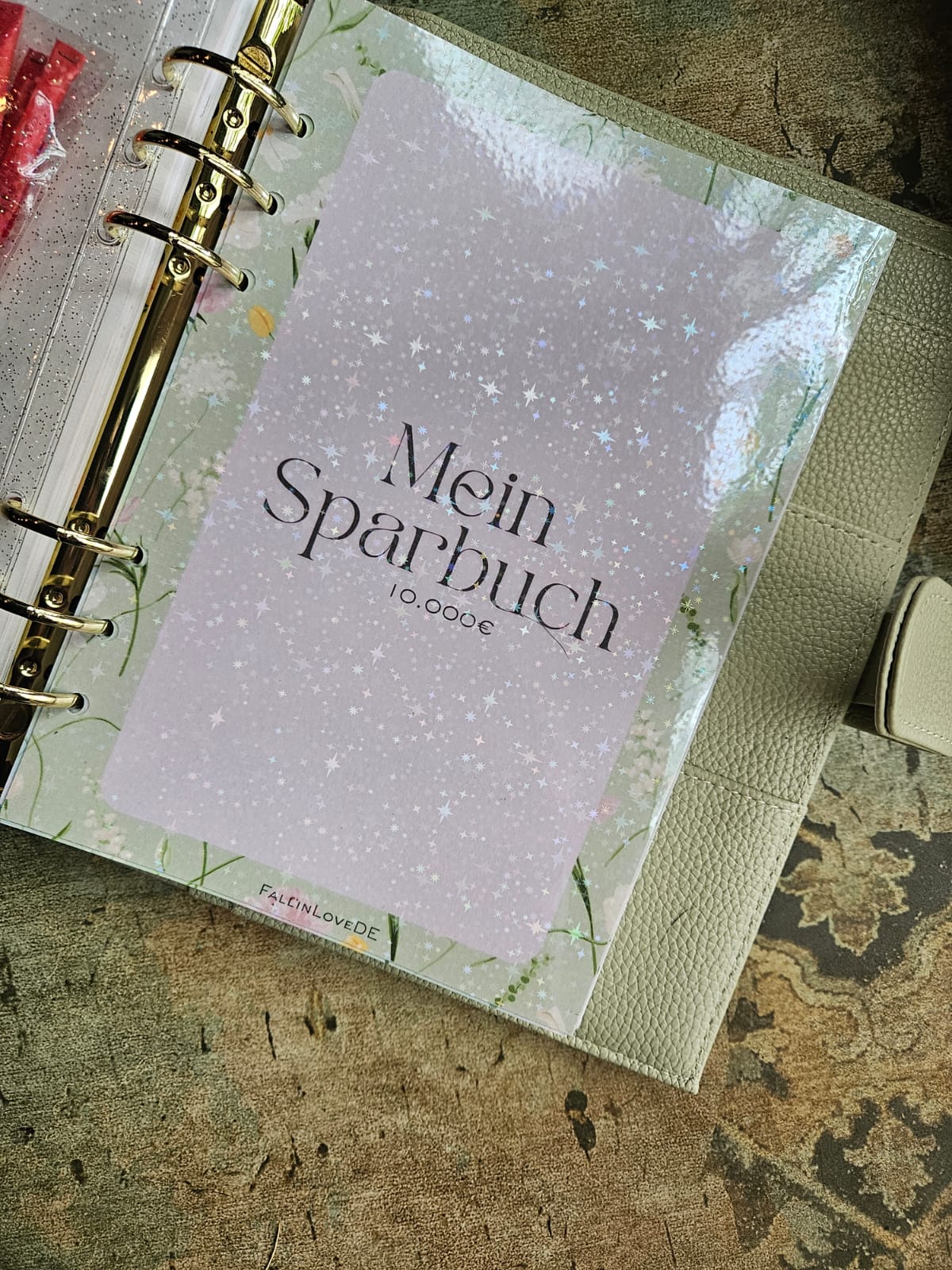 a5 - 10.000 Euro Sparbuch / Challengebuch