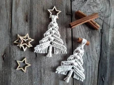 Weihnachtsbaum Makramee // Weihnachtsschmuck // Tannenbaum