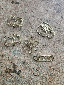 5er Set Paperclips