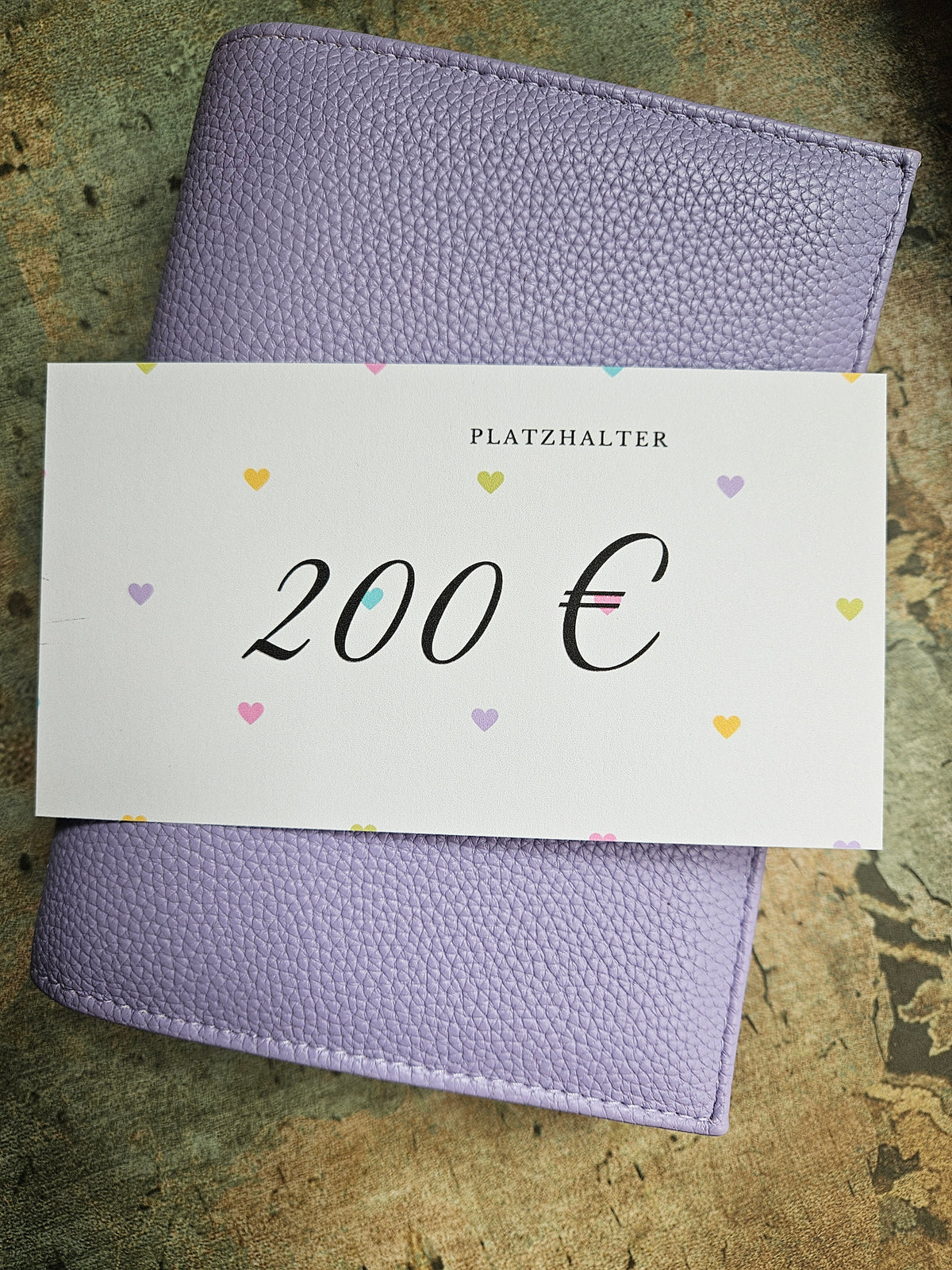 Platzhalter 100-1000 Euro - passend für den A6 Umschlag