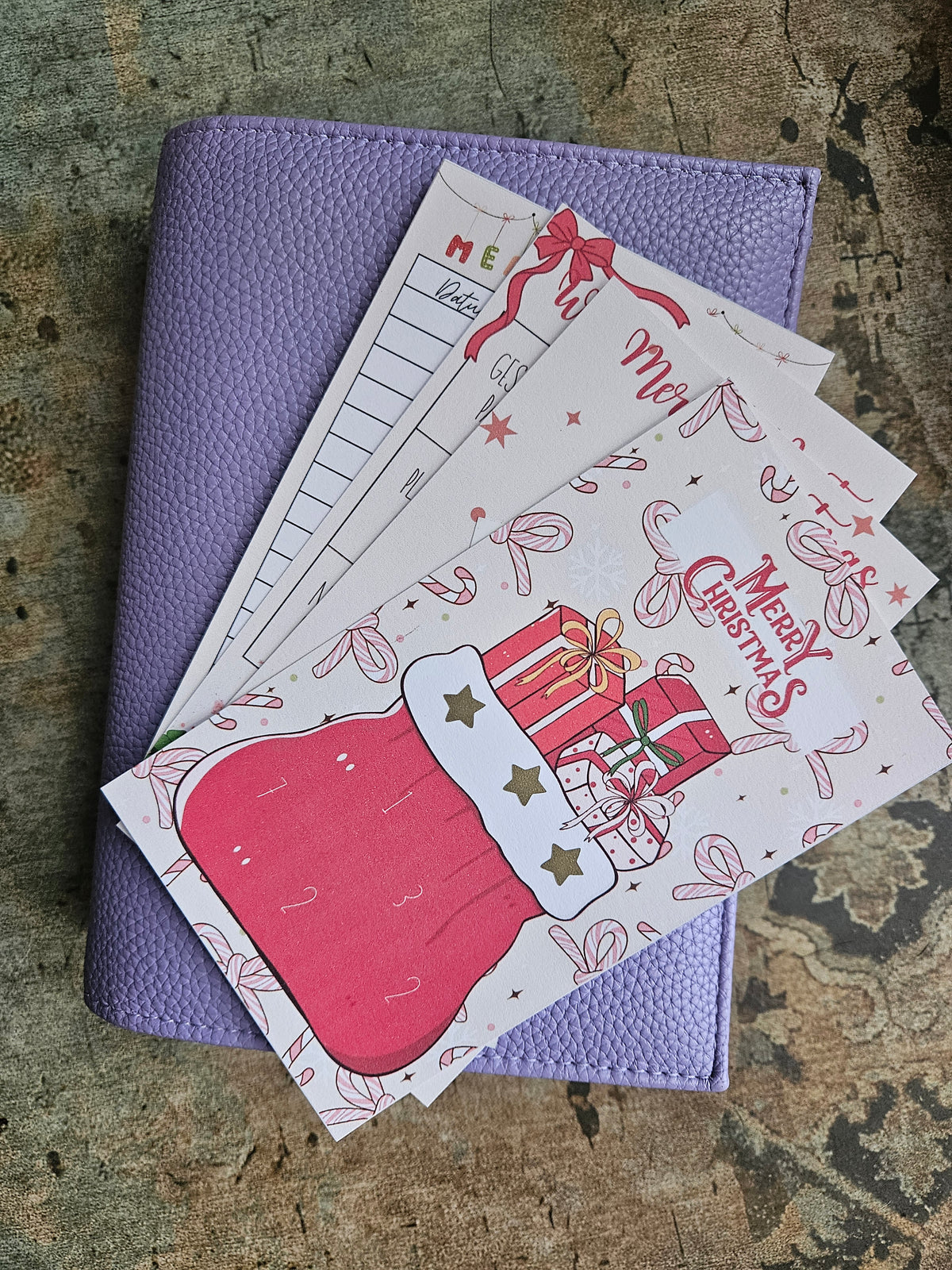 Jahreszeiten Sparbundle ~ passend für den A6 Umschlag, Rubbelsparchallenge