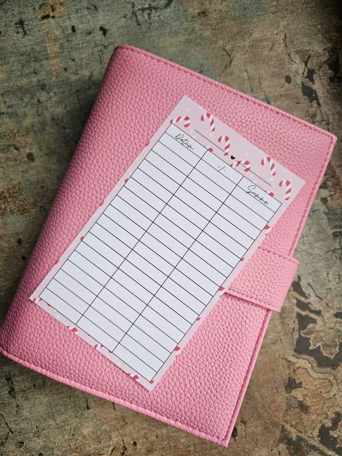 Budgettracker/Budgetsheets A6 - verschiede Varianten